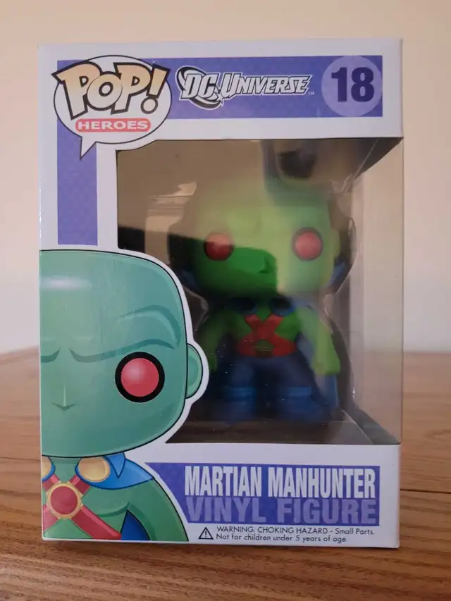 Funko Pop DC Universe Martian Manhunter #18