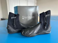 Size 12 Fourth Element Pelagic Wet Suit Boots 