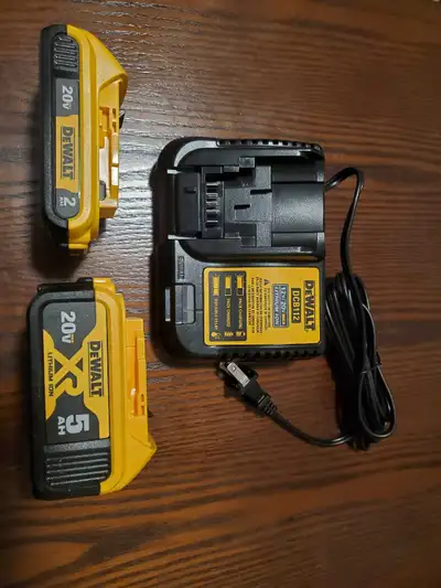 Charger and battery's, View more