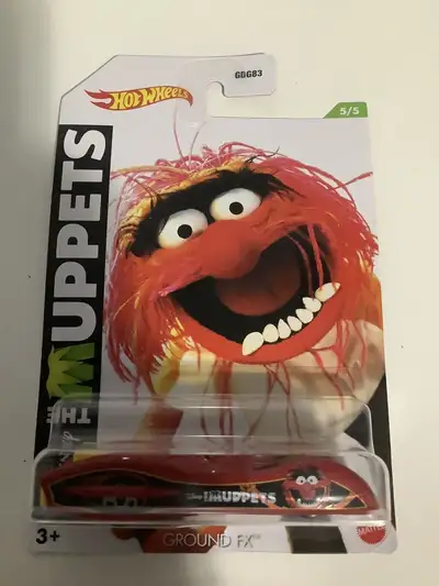 Hotwheels Disney the muppets animal ground FX. Very rare and extremely hard to find. New in package....