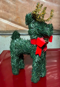 Evergreen Christmas Reindeer Holiday Home Decor For Sale