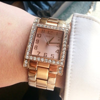 Rose Gold Guess Watch