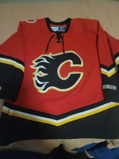 Calgary flames jersey, View more