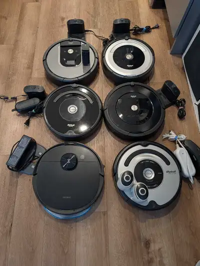 Robot Vacuum Cleaners iRobot Roomba, Deebot etc..., View more