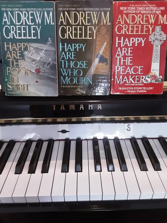 Andrew Greeley Mystery Novels , Three Paperbacks62863728680066123