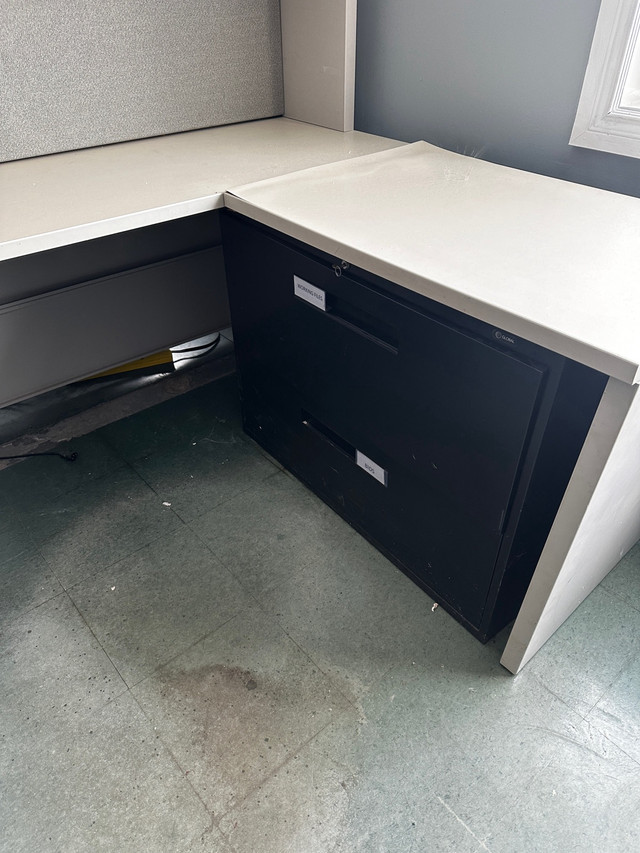 Twin workstations back to back $200 ea in Desks in Dartmouth - Image 4