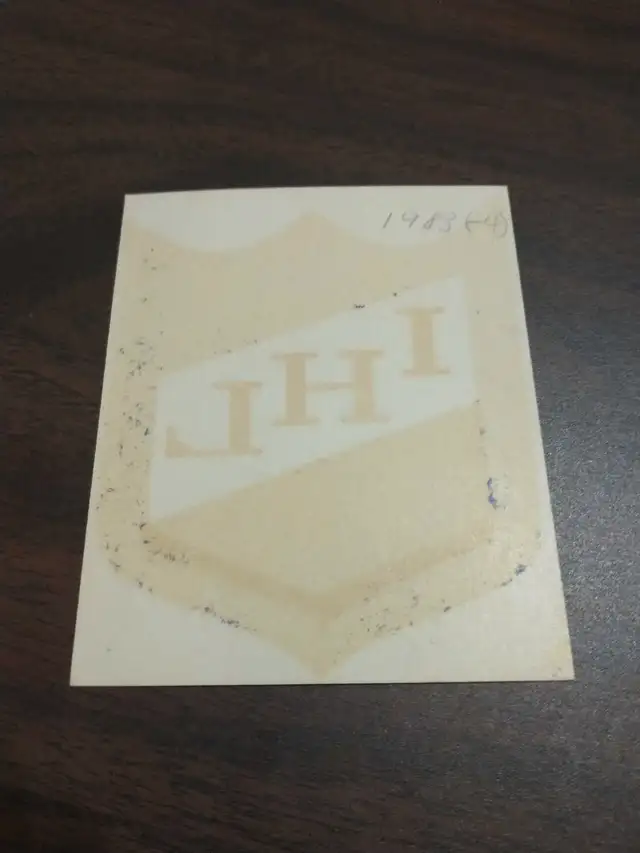 Rare 1983-1984 International Hockey League sticker62863283731841122