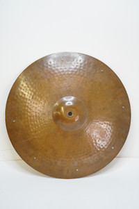 Vintage Unusual & rare PAISTE 18" crash ride sizzle Cymbal