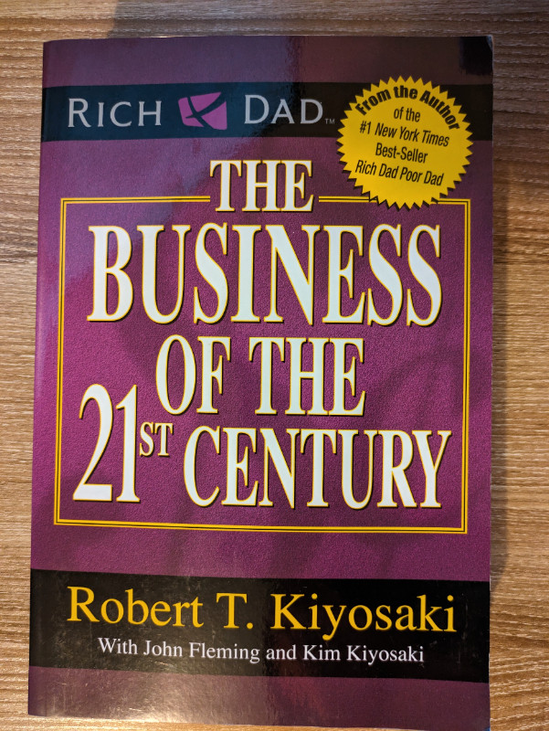 Business of the 21st Century Book Robert Kiyosaki Book dans Essais et biographies  à Ville de Toronto