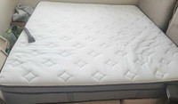 King size mattress and boxspring