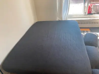 Canapé lit/sofa bed IKEA noir