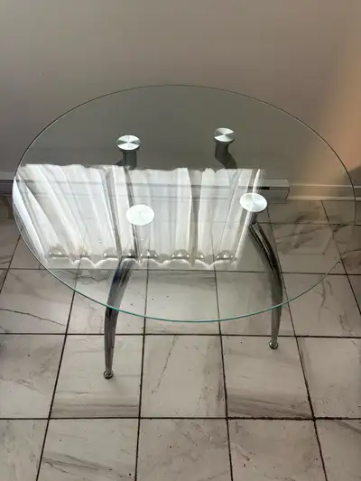 Table de cuisine en verre à vendre , View more
