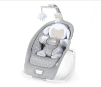 Toddler Rocker & Foldable Baby Bouncer Seat