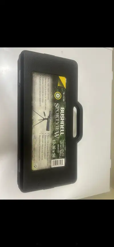 Bushnell spotting scope, $55., View more