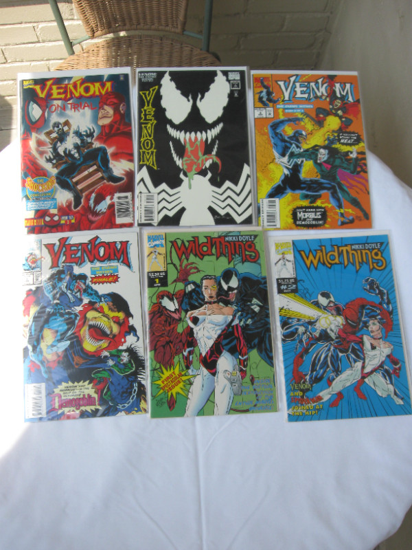 MARVEL COMICS featuring VENOM (w Spiderman) CARNAGE Wild Thing.. dans Bandes dessinées  à Ville de Montréal - Image 2