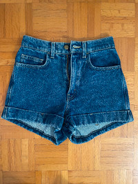 Shorts en jeans American Apparel