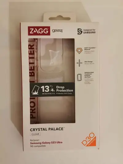Samsung S23 Ultra Zagg Clear Phone Case, View more