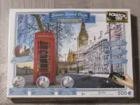 Casse-tête Londres qui se gratte - Scratch puzzle 500 pièces
