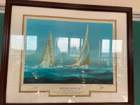 Yachts of America,s Cup by T. Thompson. Perfect condition