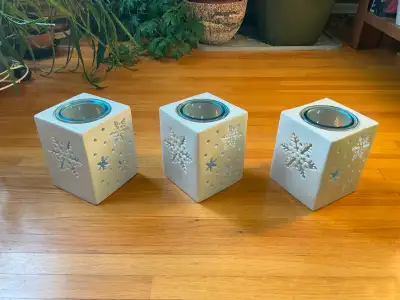 Snowflake Candleholders, View more