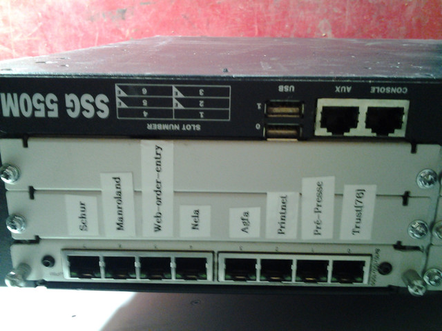 Juniper Networks Juniper ssg-550m-sh Secure Service Gateway   GI dans Autre  à Ville de Montréal - Image 3
