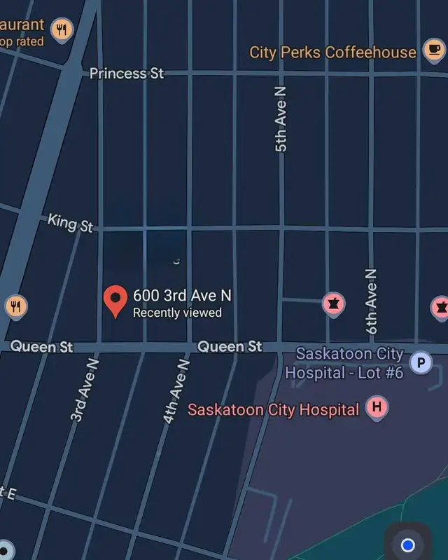 Downtown Saskatoon Parking 600 Block of 3rd Ave N