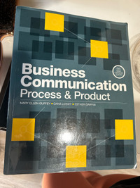 Business communication process & product book