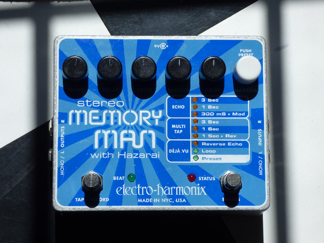 | | | | TRADE | | | |EHX Stereo Memory Man Digital Delay in Amps & Pedals in Bedford