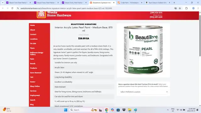 Three Tins of Paint in Painting & Paint Supplies in Hamilton - Image 11