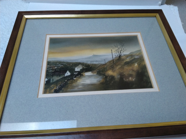 Ashley Jackson Signed Watercolour framed painting in Arts & Collectibles in Oakville / Halton Region - Image 4