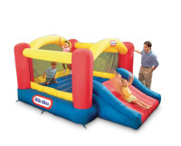 Little Tikes Inflatable Jump 'n Slide Bounce w/heavy duty blower