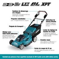 Makita Tondeuse Electrique / Electric Self-Propelled Lawn Mower