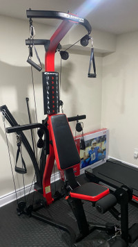 Almost brand new Boflex PR3000 Home Gym Specifications :Assemble
