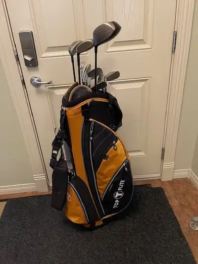 Set of Men's Right Handed Golf Clubs with Golf Bag, View more