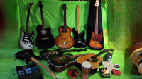 Guitar Godin, Fender, Epiphone, Sigma, Ibanez, Squier, Klira, Ya