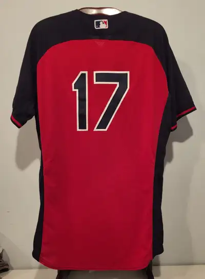 TEAM ISSUE 2015 CLEVELAND INDIANS BATTING PRACTICE JERSEY #17, View more