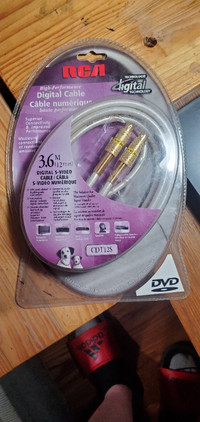 RCA 12' S-Video cables still sealed