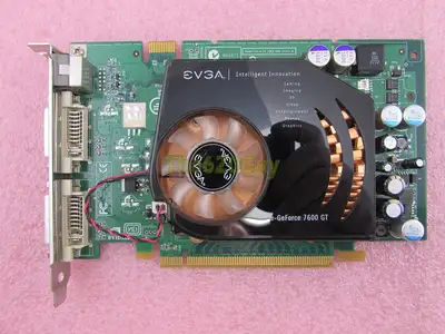 Dual screen 7600GT computer video card, View more