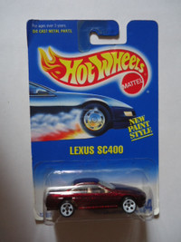 Hot Wheels #264 Lexus SC400 (White 5 Hole)