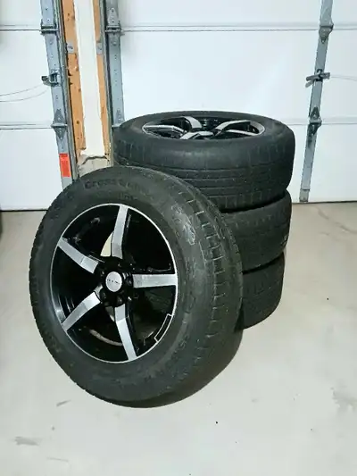 17" RTX Alloy Rims + Tires — Mercedes Fitment (5x112) Selling a clean set of 4 RTX 17" 5-spoke rims...