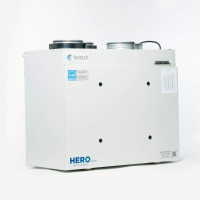 Fantech HERO250H-EC – 263 CFM  Heat Recovery Ventilator -6 Duct