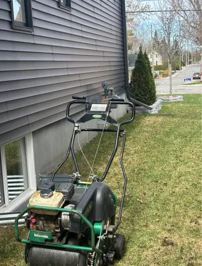 Well-maintained Ryan aerator in great working condition. Perfect for lawn care, landscaping, and imp...