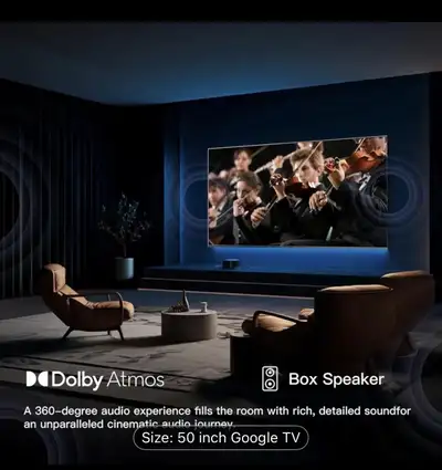 Google 4K smart tv, View more