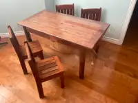 Table pour enfants