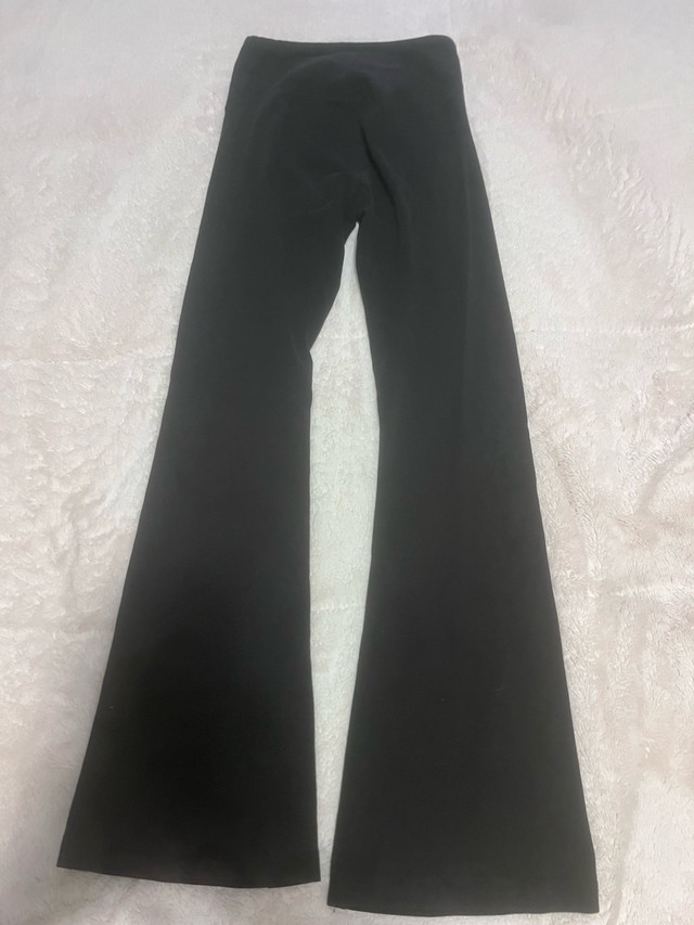 Black Flared Leggings  in Women's - Bottoms in London - Image 2