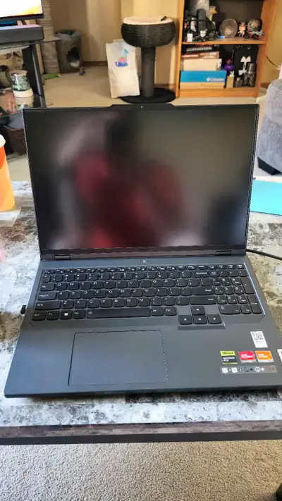Barely used Lenovo Legion Pro 5 Gen 8 AMD 16" gaming laptop. Upgraded with 32gb 5600mhz DDR5 (2x16gb...