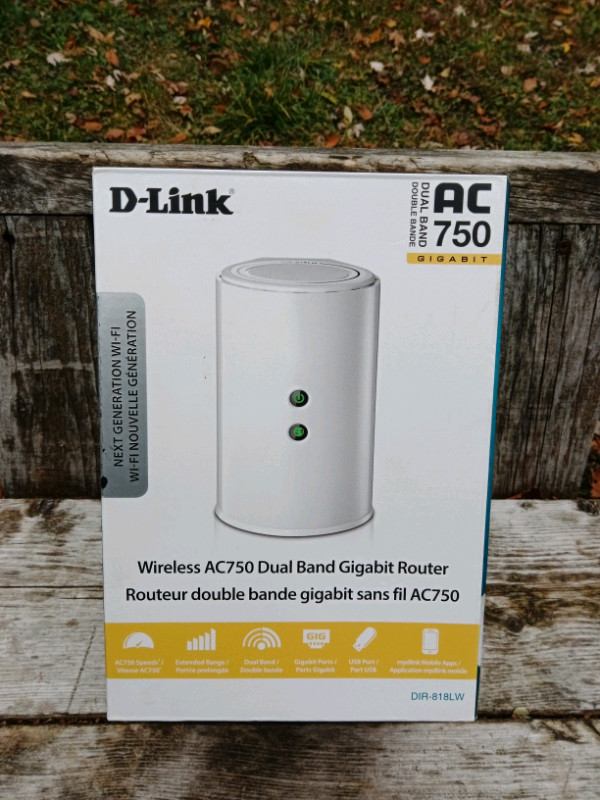 D-Link Wireless AC750 Dual Band Gigabit Router in Networking in Oshawa / Durham Region