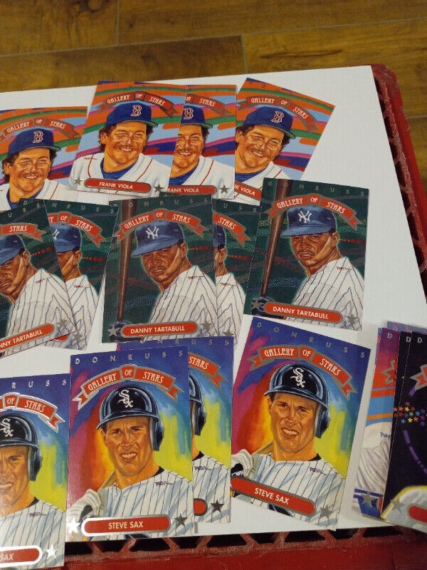 Baseball Cards Donruss Diamond Kings and Gallery of Stars Lot 37 in Arts & Collectibles in Trenton - Image 2