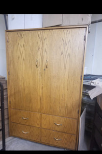 Wooden Armoire 