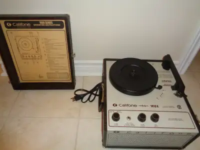 Califone Record Player, View more